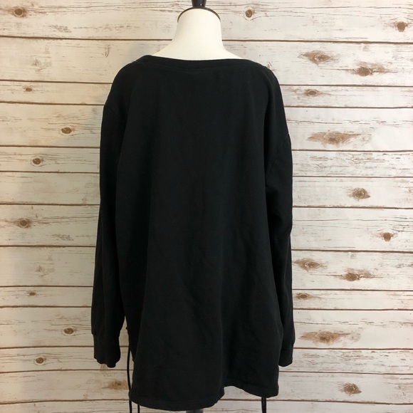 Torrid | Lace Up Front Sweatshirt Size 2 - Picture 6 of 7